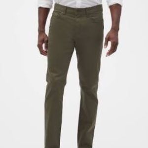 Banana republic olive travel pants